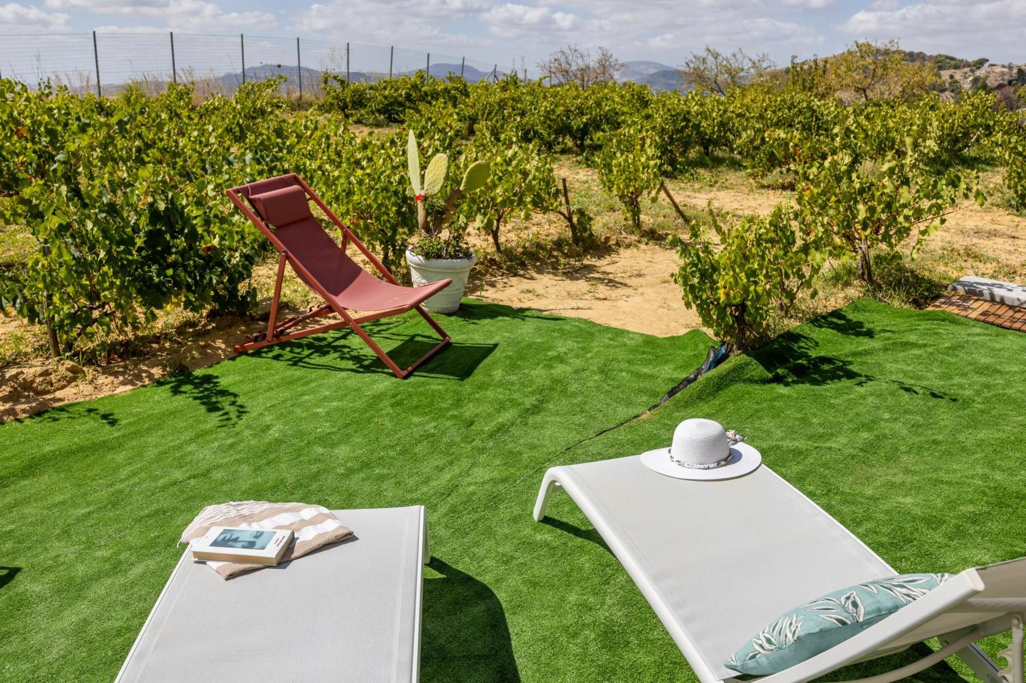 Villa Bonifato Vista Sulle Campagne E Sul Mare Siciliano Cozy House Italy Alcamo Extérieur photo