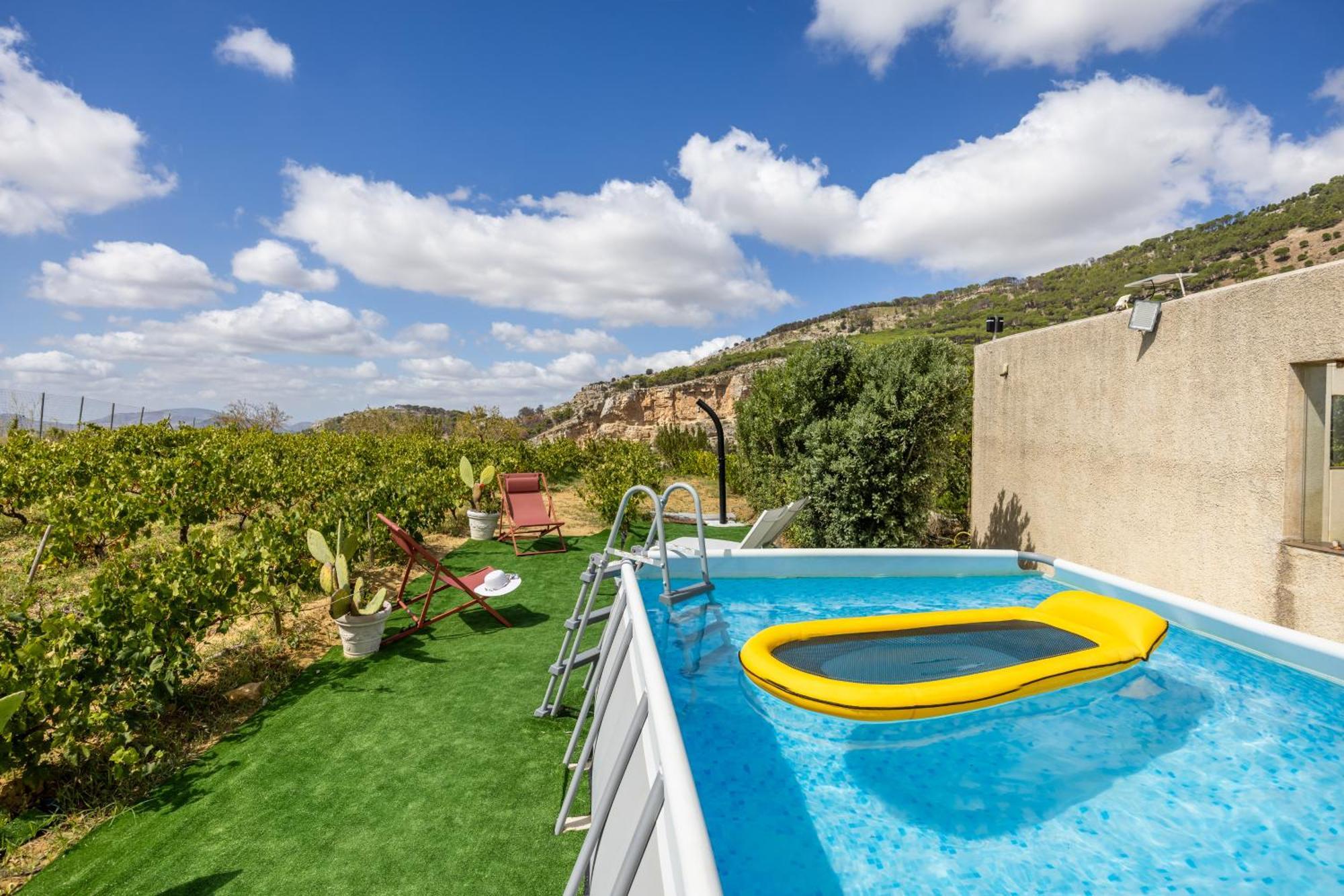 Villa Bonifato Vista Sulle Campagne E Sul Mare Siciliano Cozy House Italy Alcamo Extérieur photo