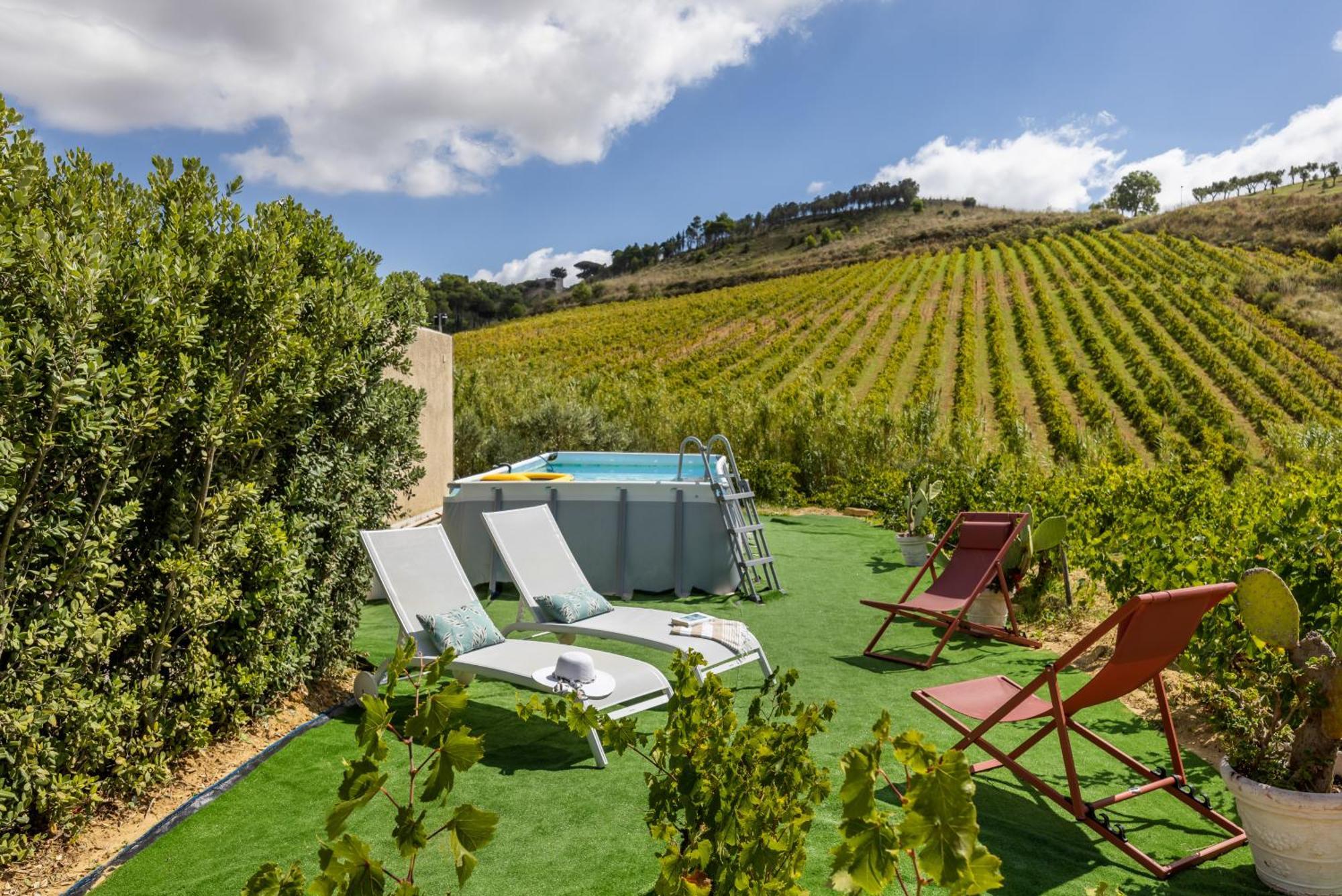 Villa Bonifato Vista Sulle Campagne E Sul Mare Siciliano Cozy House Italy Alcamo Extérieur photo